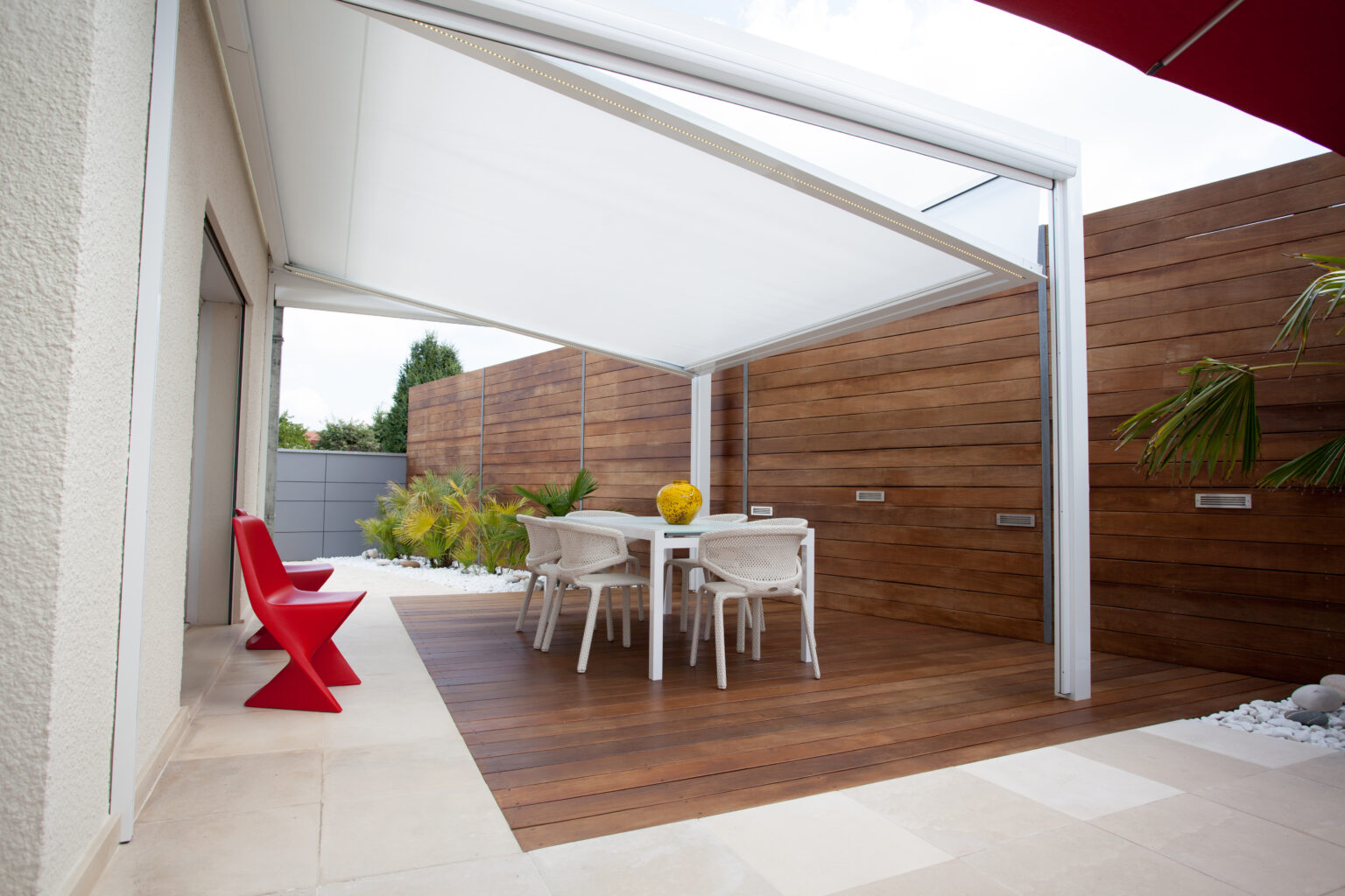 Terrasse Hoppegarten aus Holz